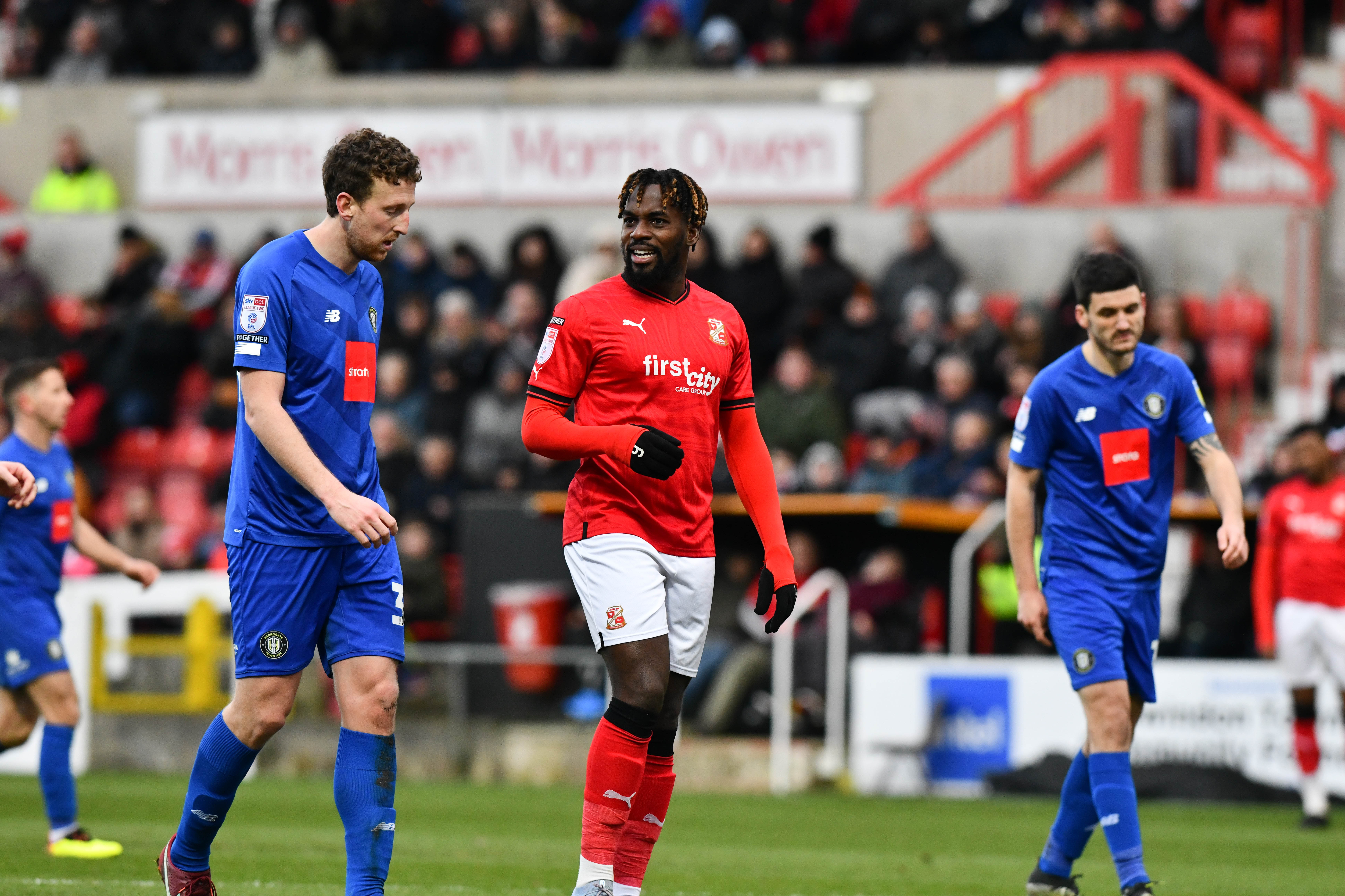 Tomi Adeloye isn't showing the desire to play for Swindon Town, according to Jody Morris